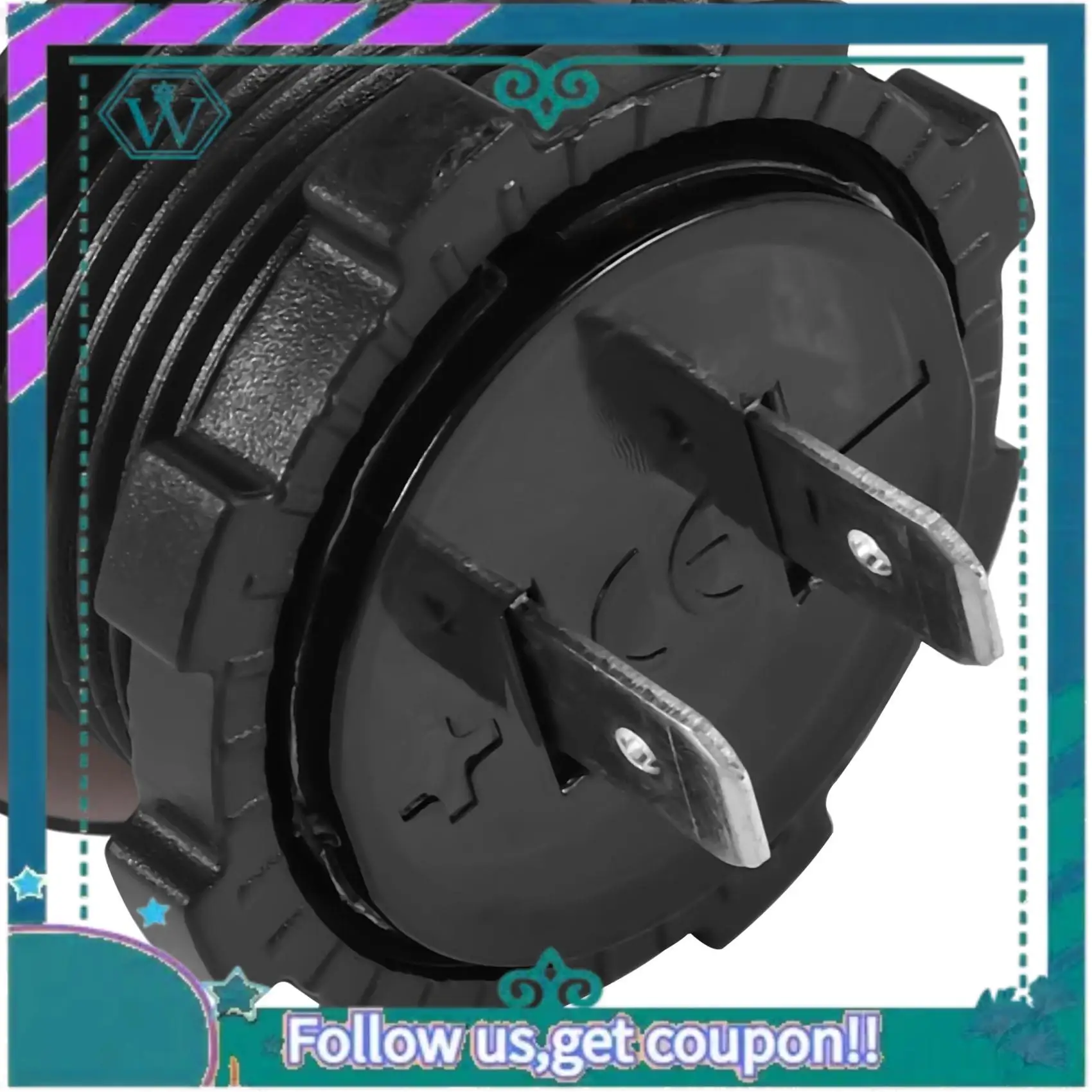 

AA92-Battery Capacity Display Voltmeter LED Digital Voltage Meter With Touch-ON OFF Switch Car Motorcycle DC 3V-35V