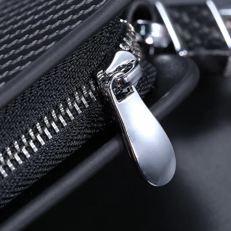 Leather Car Key Cover Holder Keychain Case For Volkswagen Sharan Golf Passat Jetta Touareg Tiguan Polo Scirocco Polo Accessories