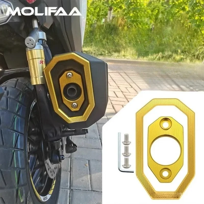 

Motorcycle Exhaust Pipe Guard Decorative Cover For Honda ADV 350 CNC Aluminum Protection Frame Bracket Accessories