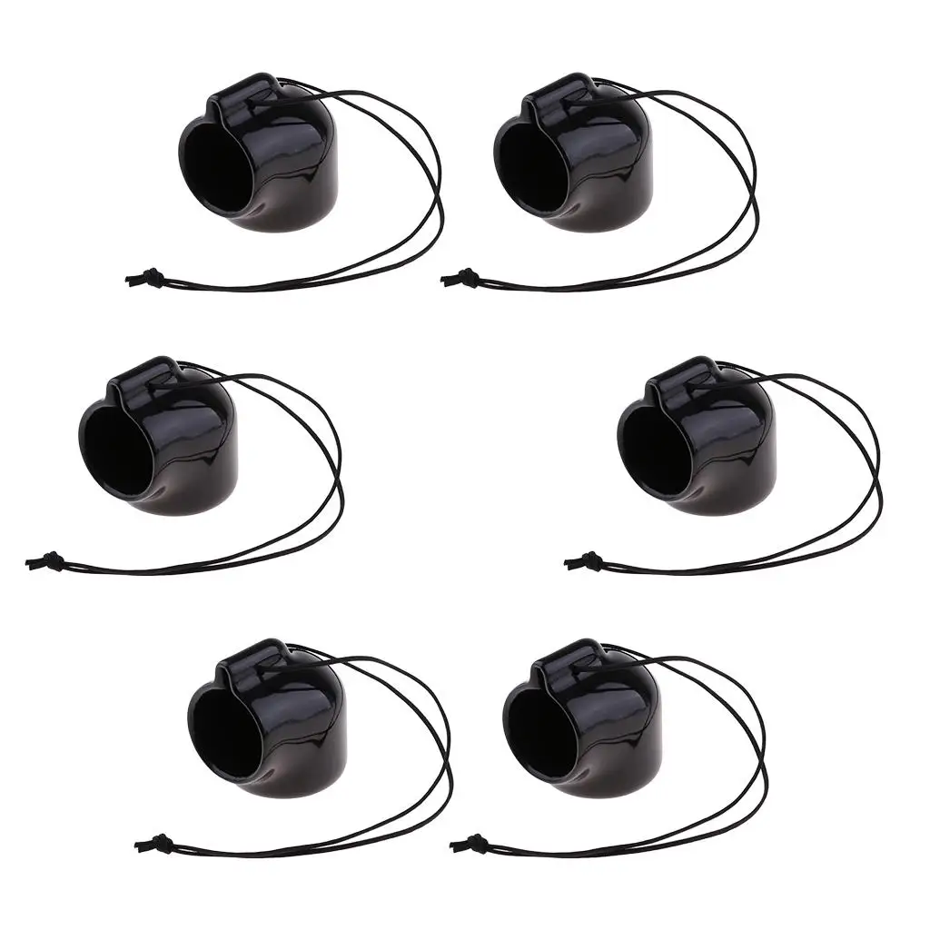 Scuba Cylinder Valve Protector Plug PVC Black for Portable Diving Tank Small Scuba Gear Accessory view 2