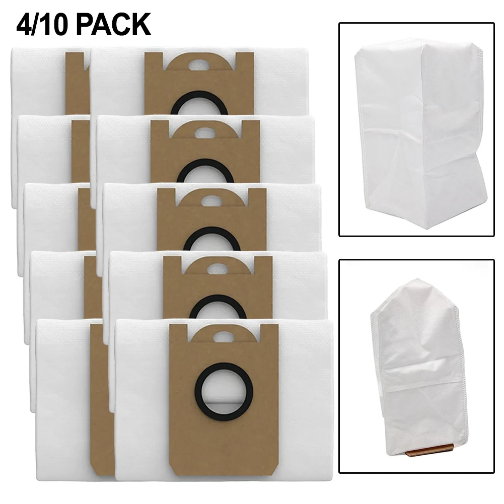 4/10pcs 3.5 Liter Disposable Dust Bag For BObsweep Dustin And For Orb-i  Replacement Part Household Cleaning Supplies