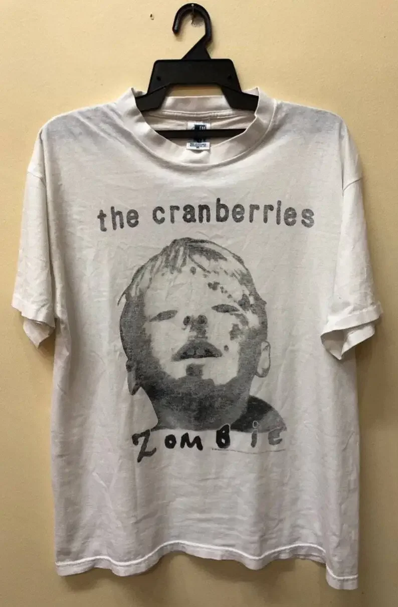 

The Cranberries Zombie World Tour 1995 Bandtee Vintage Unisex Tshirt KH12383 Cotton Tops Men Oversize
