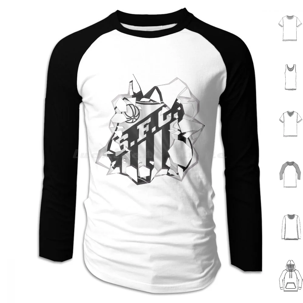 Santos de Brasil Sudadera con capucha de algodón de manga larga Brasil Brasileiro Peixe Vila Belmiro Santos Santos Fans Born In Santos