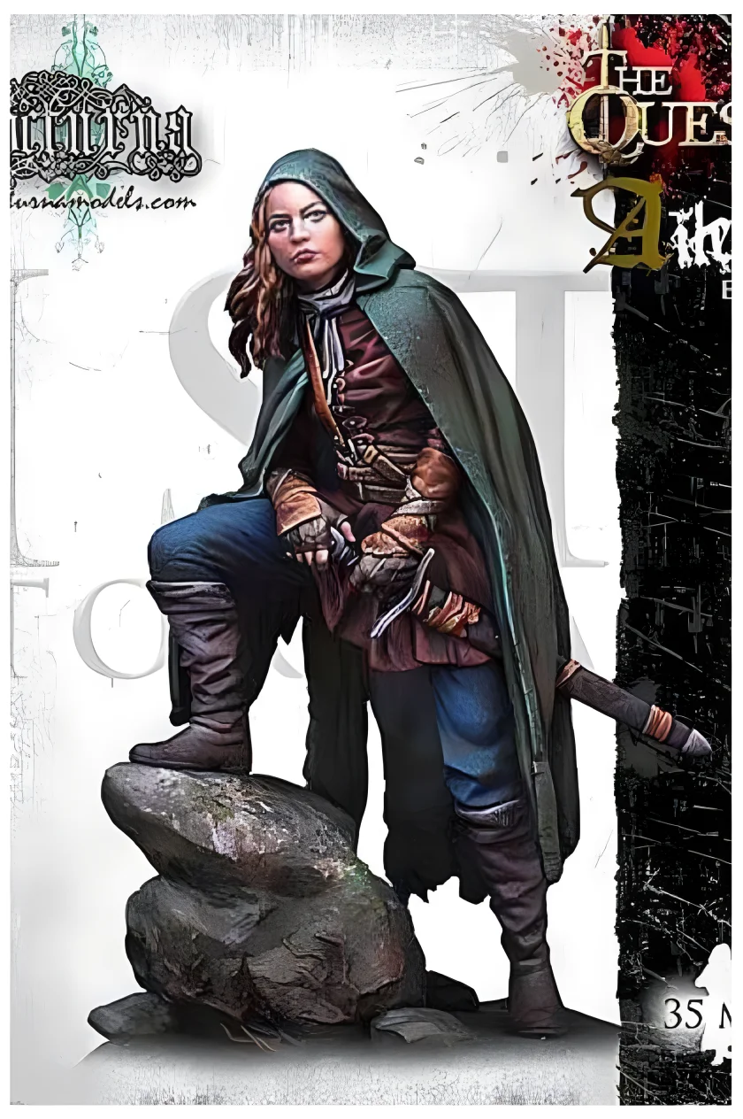 

Resin kit 28321 Woman warrior