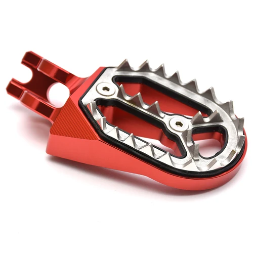 Imagen 2 del producto Reposapiés ancho con dientes de tiburón, estribos para Honda CR 125R 250R CRF150R 07-23, CRF250R CRF450R CRF 250 300 450 L X RX RWE-todos