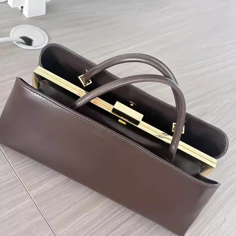 

Модная сумка через плечо с зажимом Роскошные дизайнерские сумки для женщин Сумка для органов Мягкая искусственная кожа Сумки и кошелек Сумки для подмышек Сумка-шоппер