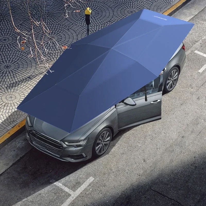 

Fully automatic parasol mobile canopy top sun protection and heat insulation full electric car clothing cover