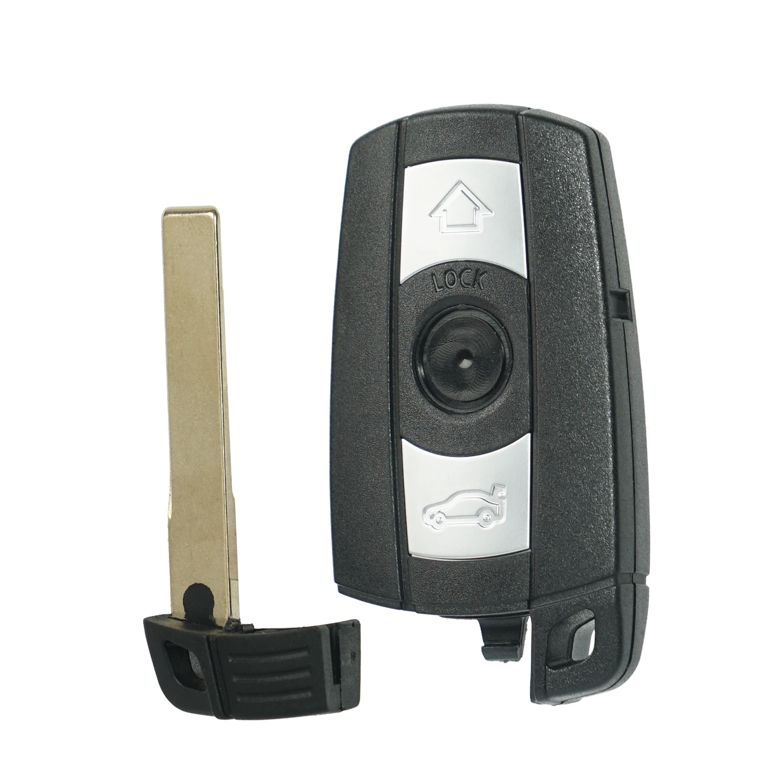 Picture 5: Replacement Keyless Entry Key Fob Case Cover fit for BMW 1 3 5 Series E90 E92 E93 X5 X6 Z4 E90 Key Fob Shell