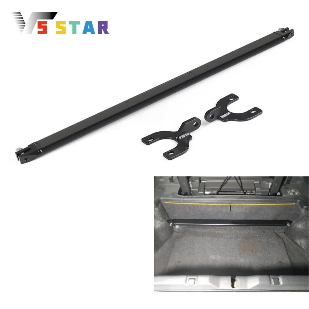 

Heavy Duty Rear Tuning Strut Bar Black For 1992-1995 Honda Civic Hatchback CX Si VX 1994-2001 Acura Integra GS-R LS
