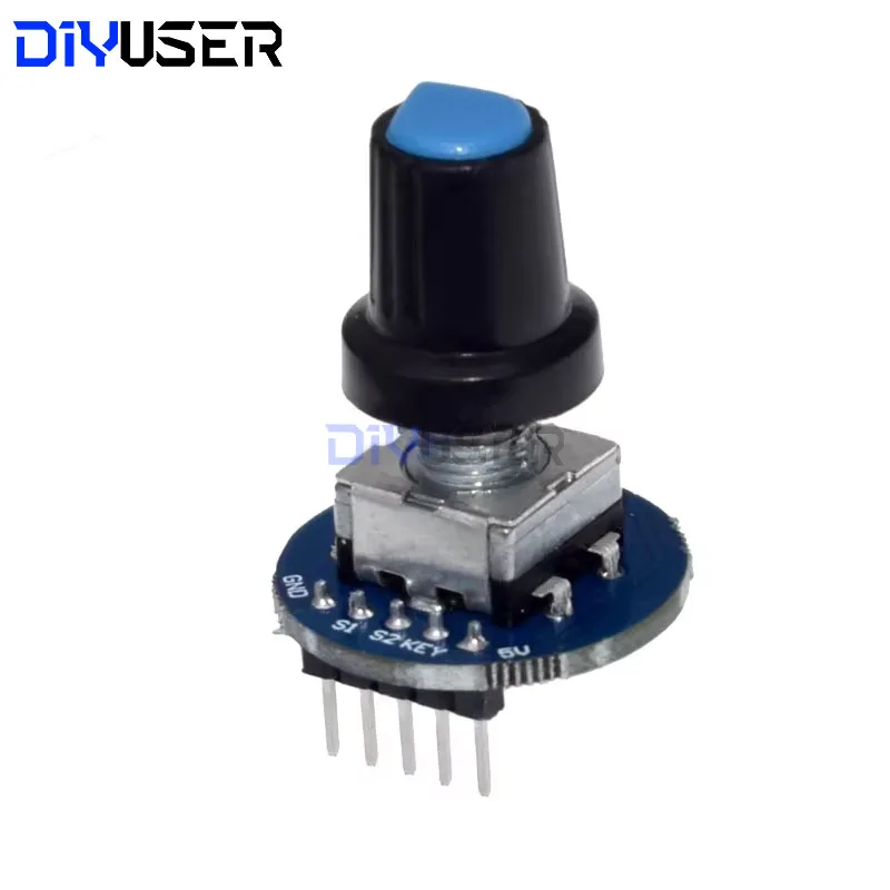 Picture 7: DIYUSER Rotary Encoder Module for Arduino Brick Sensor Development Round Audio Rotating Potentiometer Knob Cap EC11