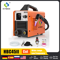 HITBOX Plasma Cutter HBC45II Low Frequency Contactless cutting 110/220V digital screen display 2T/4T With grid cutting function