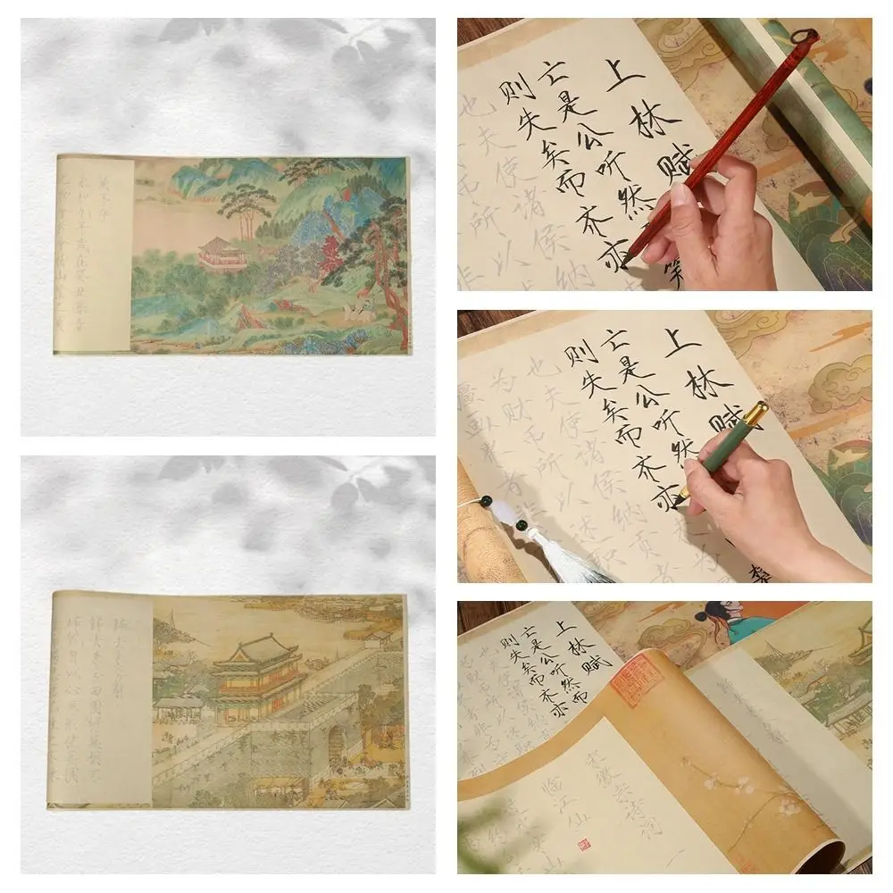 Escritura tradicional, caligrafía, papel Xuan, crujiente para arte, papel de arroz chino, práctica de caligrafía, papel de copia para oficina