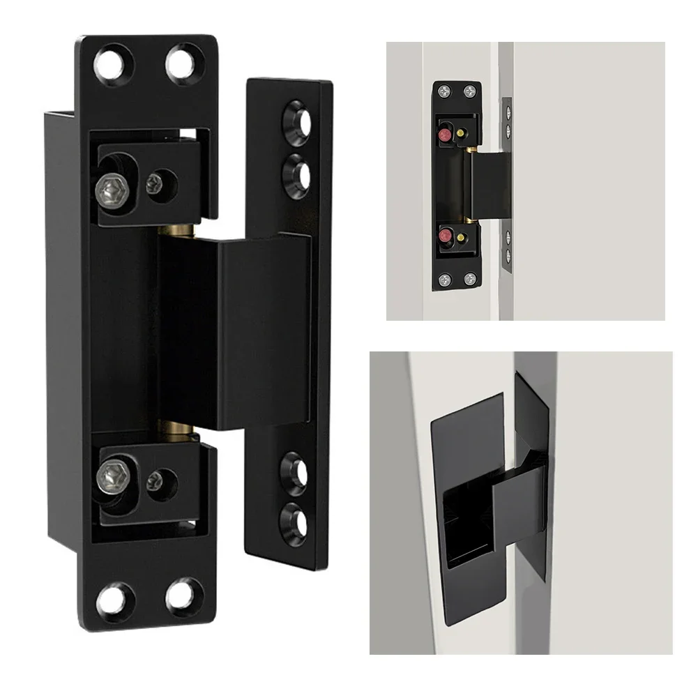For Doors For Cabinets Concealed Door Hinges Interior Design 12*3*4 Cm Adjustable Zinc Alloy Hinge Seamless Door Movement