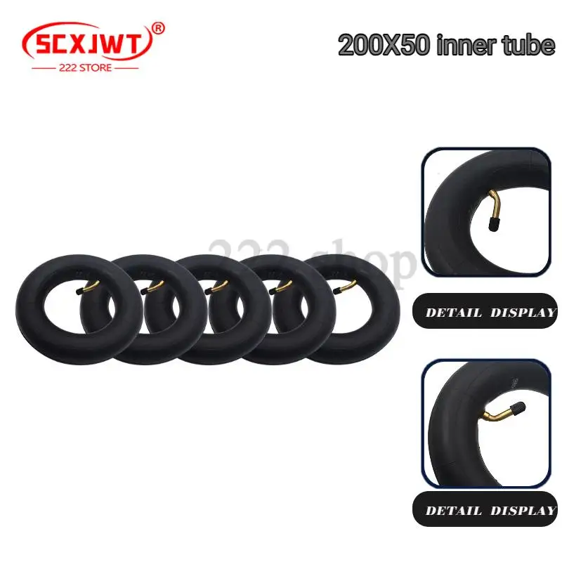 

high-quality NEW 200X50 inner tube Butyl rubber inner tube for small electric vehicles, electric scooters folding car inner tube