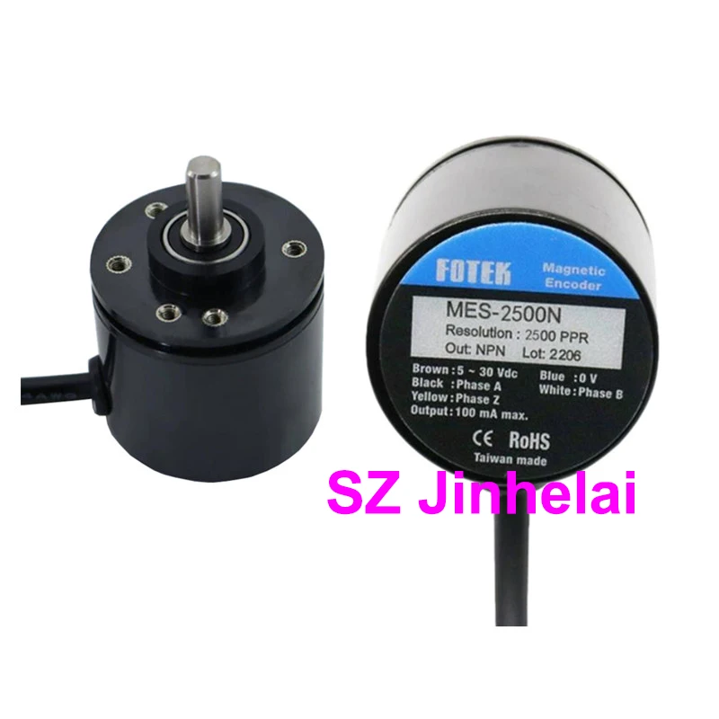 Authentic Original FOTEK Pulsed Rotary Magnetic Encoder MES-100N 200N 300N 360N 400N 500N 600N 1000N 2000N 2500N