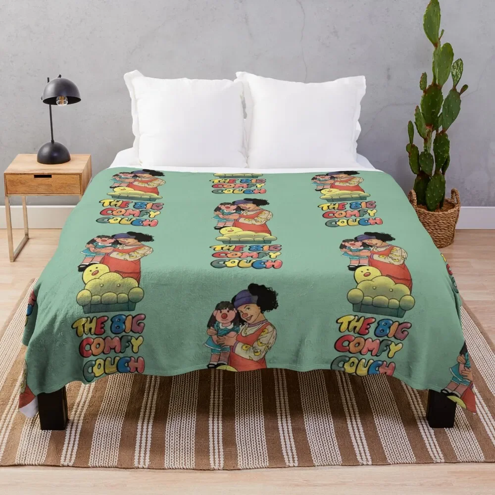 

Loonette and Molly (The Big Comfy Couch) Throw Blanket Soft Warm Blanket Gift for Grandparents