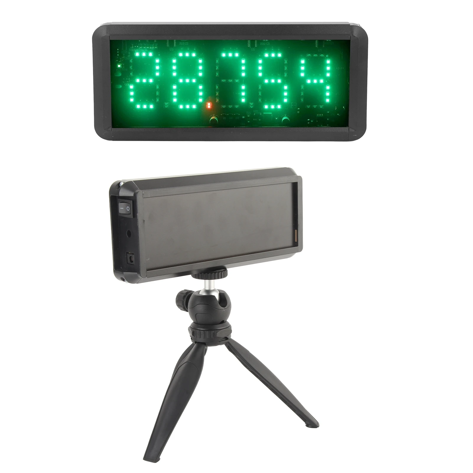 Track Field Timer Wireless Laser Timer Battery Powered Sprints Race Clock Stopwatch for Bike Speed Training Skating Motorcycle