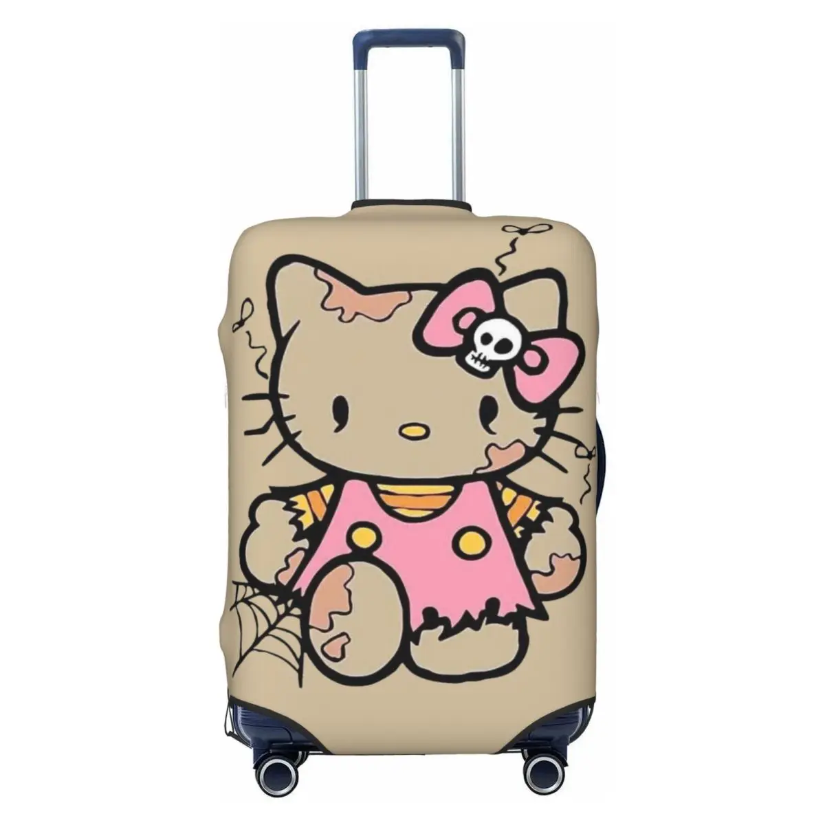 

Чехол для чемодана Custom Hellos Anime Kittys All Saints' Day, модный защитный чехол для дорожных чемоданов 18-32 дюймов