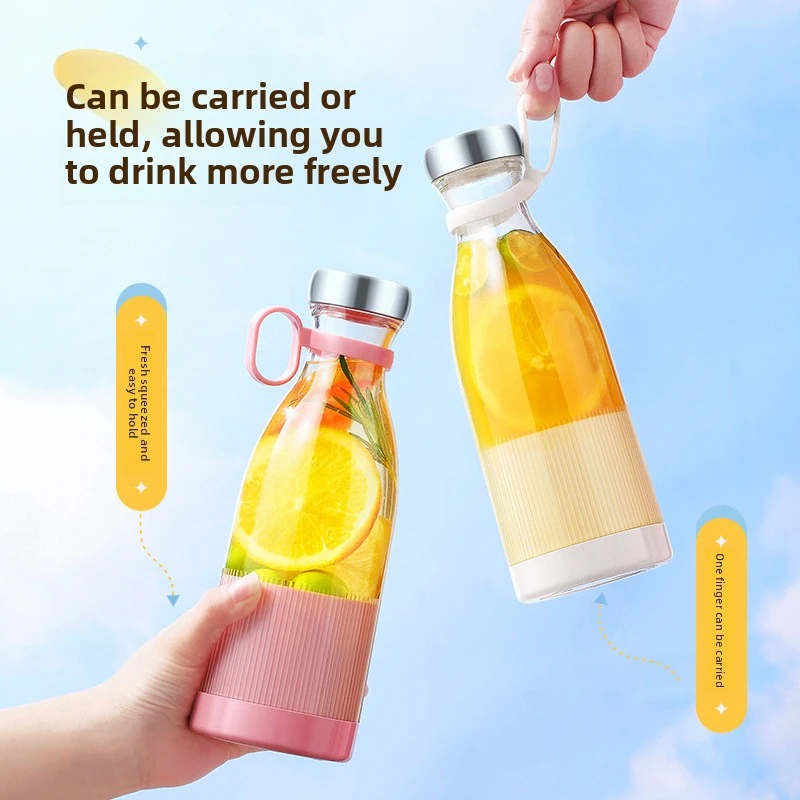 

Portable multi-functional USB rechargeable juicing cup, electric fruit juice mixing cup