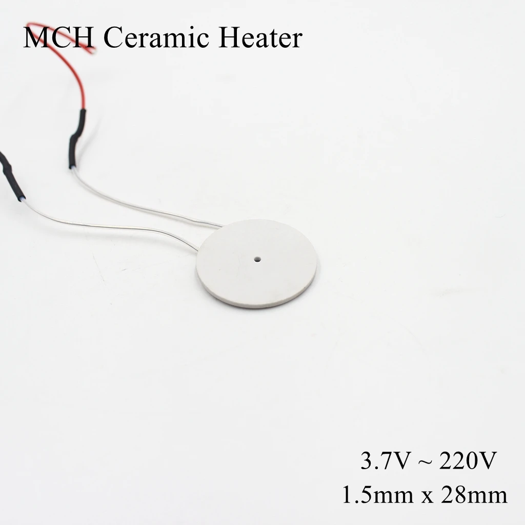High Temperature Ceramic Heater Round Concentric Circles MCH Micro Alumina Electric Heating Board Plate Band HTCC Metal Hair Dry