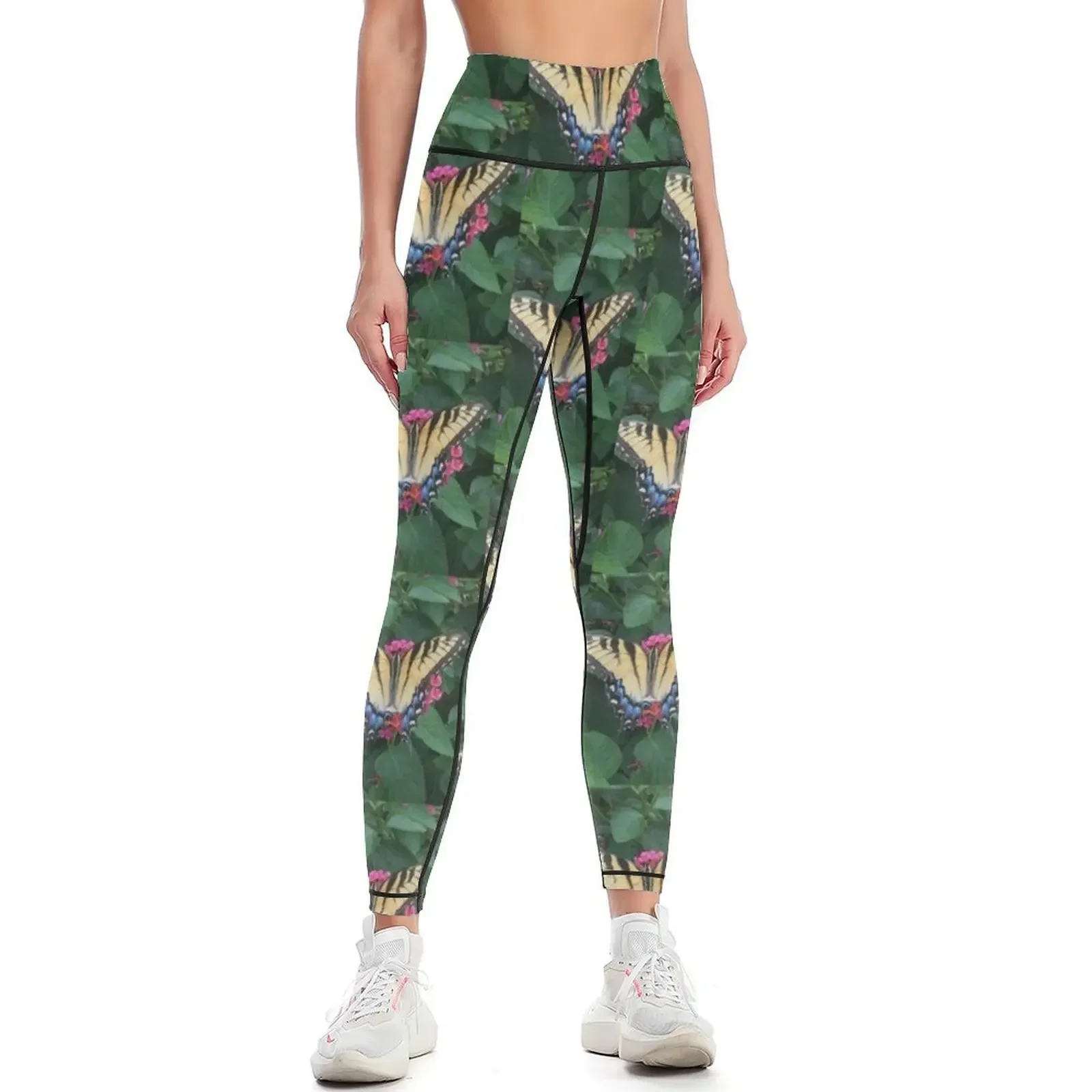 

Eastern Tiger Swallowtail (Glaucus) AKA-Tiger Swallowtail Leggings Sportswear woman gym Sports pants woman Womens Leggings