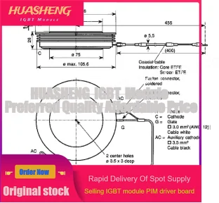 5SGF30J4502 GTO Thyristor 5SGA30J4502