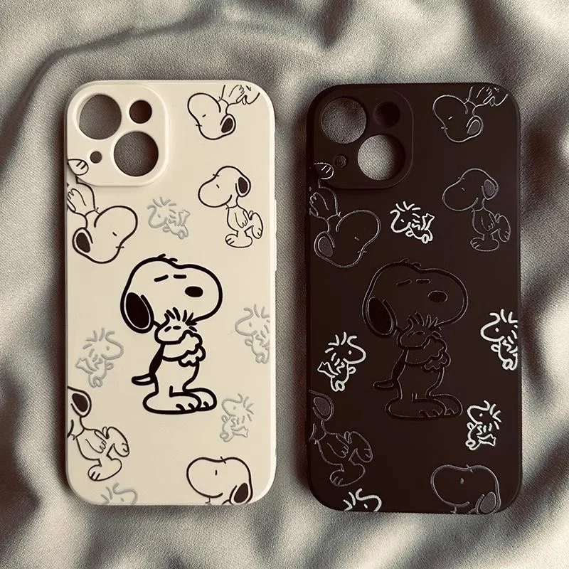 

Simplicity Cute s-snoopys Case For Samsung Galaxy S25 S24 S23 S22 S21 S20 S10 Note 20 10 Lite Ultra Plus FE 4G 5G Cover
