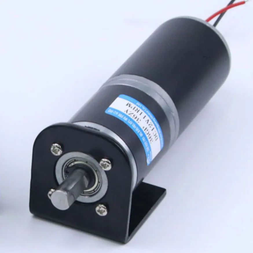 12V 20W 24V 25W Planetary DC Gear Motor 36MM Adjustable Speed CW CCW 36GP-36ZY Carbon Brush MicroElectric Engine Low Speed