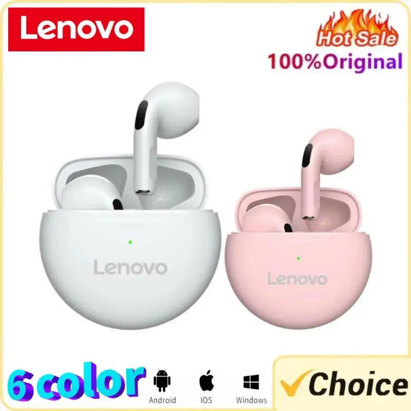 Lenovo Air Pro 6 TWS Wireless Bluetooth Earphones Pods Earbuds Earphone Headset For Xiaomi Android IPhone Headphone Original