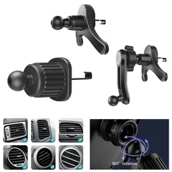 New 17mm Ball Head Base Car Air Vent Clip Replace for Magnetic Car Phone Holder Dashboard Support Stand Mobile Phone Accessory