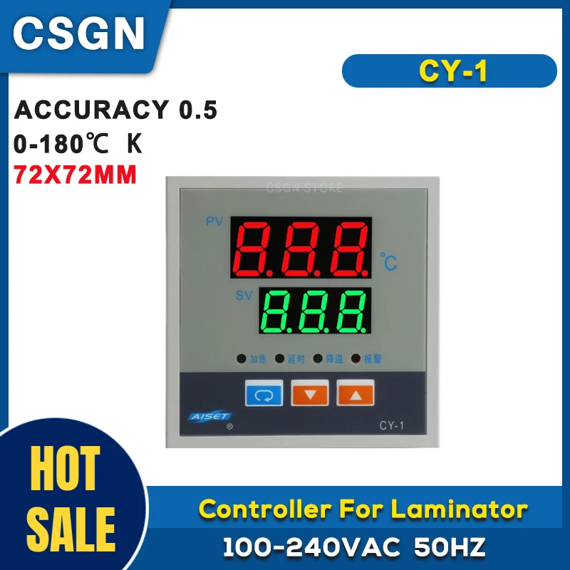 

CY-1 AISET Temperature Controller AISET CY1 Controller For PVC Card Laminator