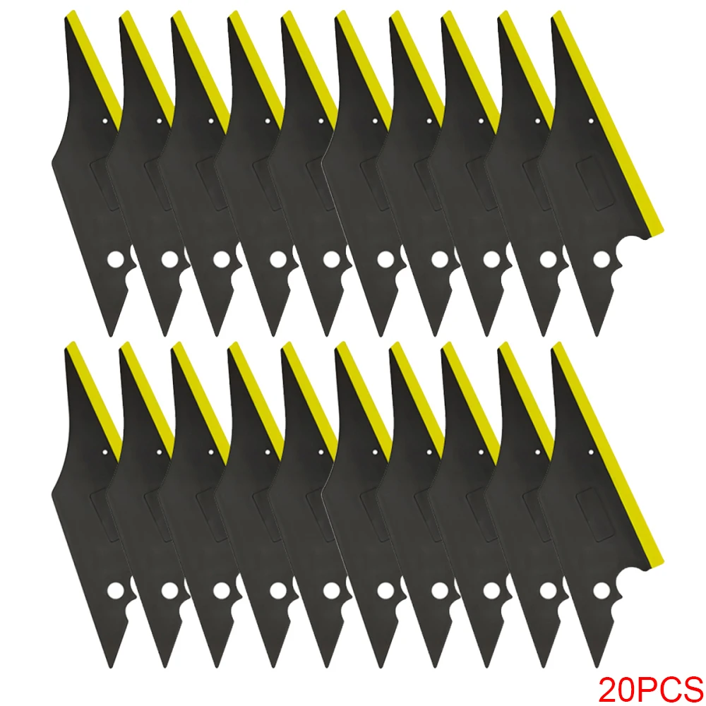 20PCS Fish Shape Car Foil Film Squeegee Window Tint Tool Sticker Install Scraper Carbon Fiber Wrap Household Cleaning Tool A26