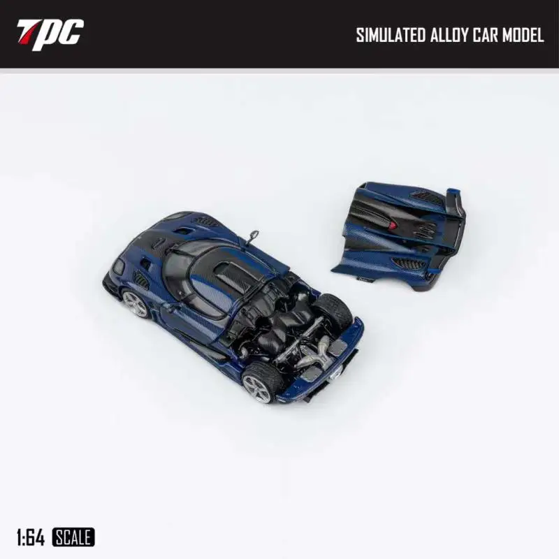 tpc-edition-limitee-64-modele-de-voiture-a-collectionner-en-alliage-argent-colore-capot-de-moteur-de-travail-interieur-koenigsegg-une-replique-automobile