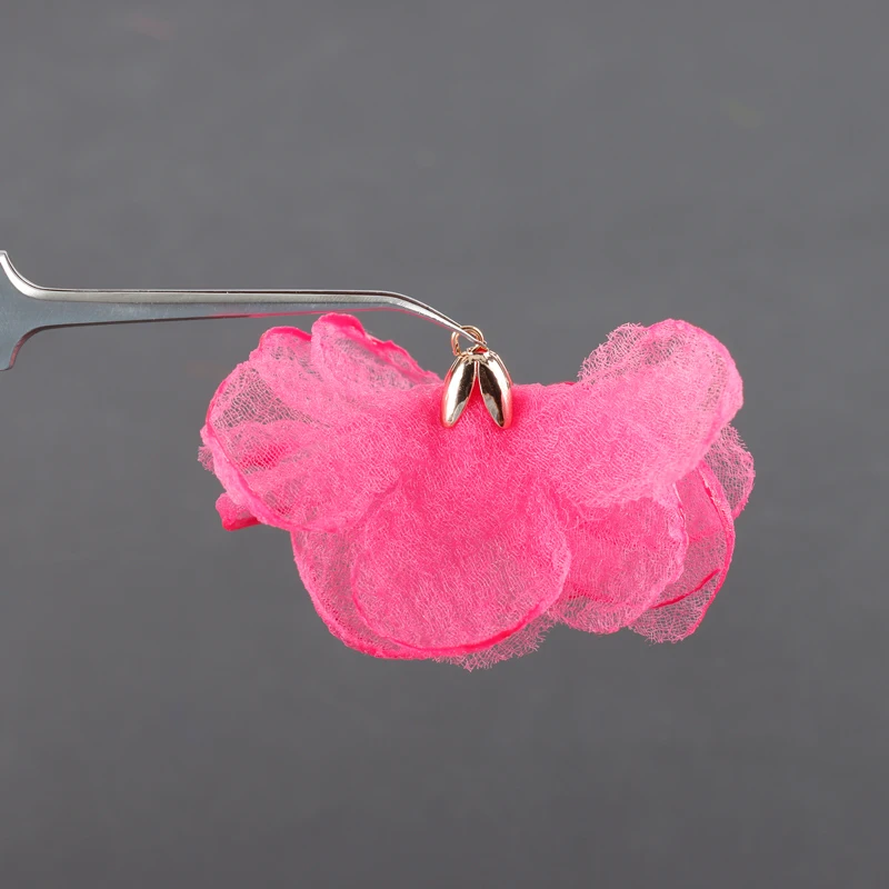 assoonas, F158, Schmuckzubehör, Schmuckherstellungszubehör, handgefertigt, Blumenform, Anhänger, DIY-Ohrringanhänger, 10 Stück/Lot – Detail 4
