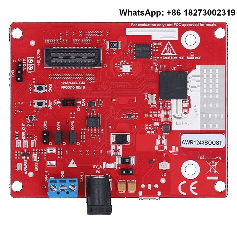 AWR1243BOOST AWR1243 76GHz 81GHz high-performance automotive MMIC evaluation module