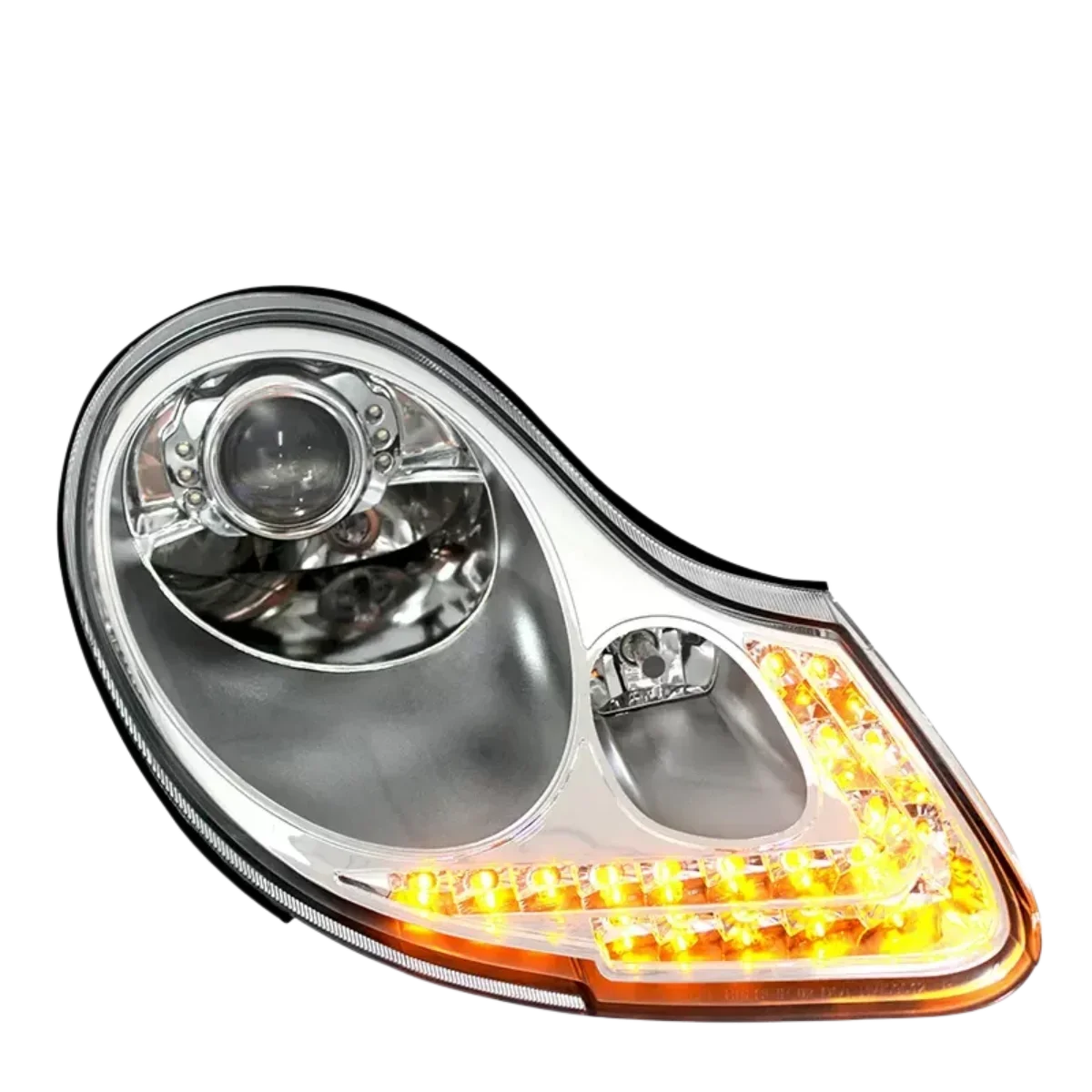 Car Headlight for Porsche Boxster 911 996 1997-2002 Daytime Running DRL Angel Eyes headlamp Low High Beam