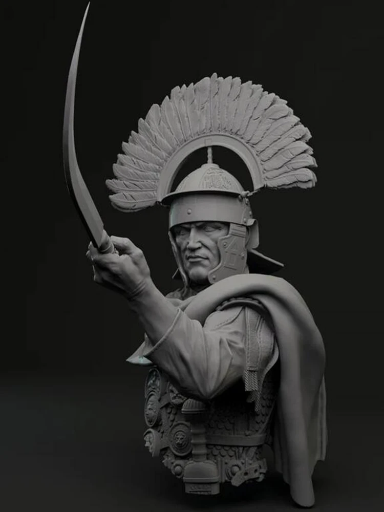 New Unassembled  1/10 roman centurion dacian campaign bust   self-assembled   Resin Figure Unpainted Model Kit