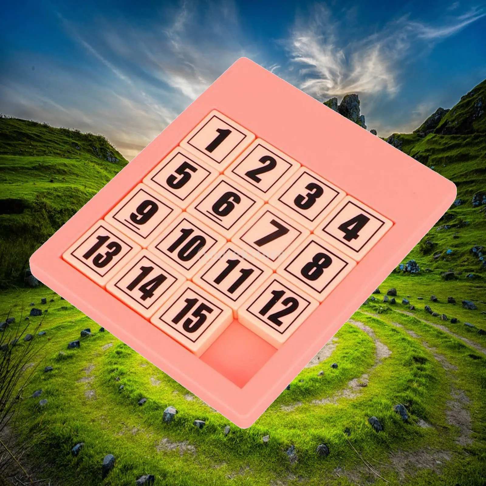 

Number Puzzle Educational Brain Teasers Jigsaw for Party Training Toddler