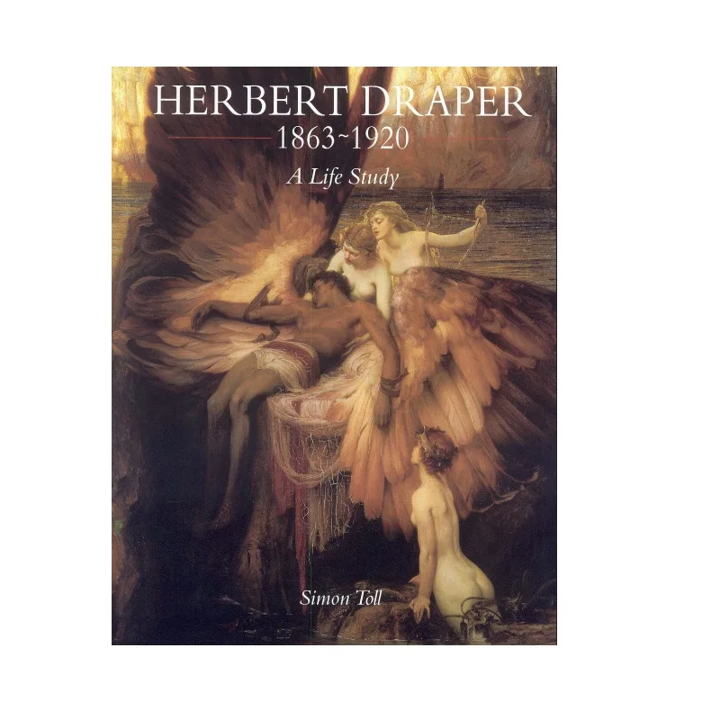 HERBERT DRAPER، The Lament for ICARUS، ملصق حريري مطبوع عليه صورة فنية، ديكور جدران المنزل #1