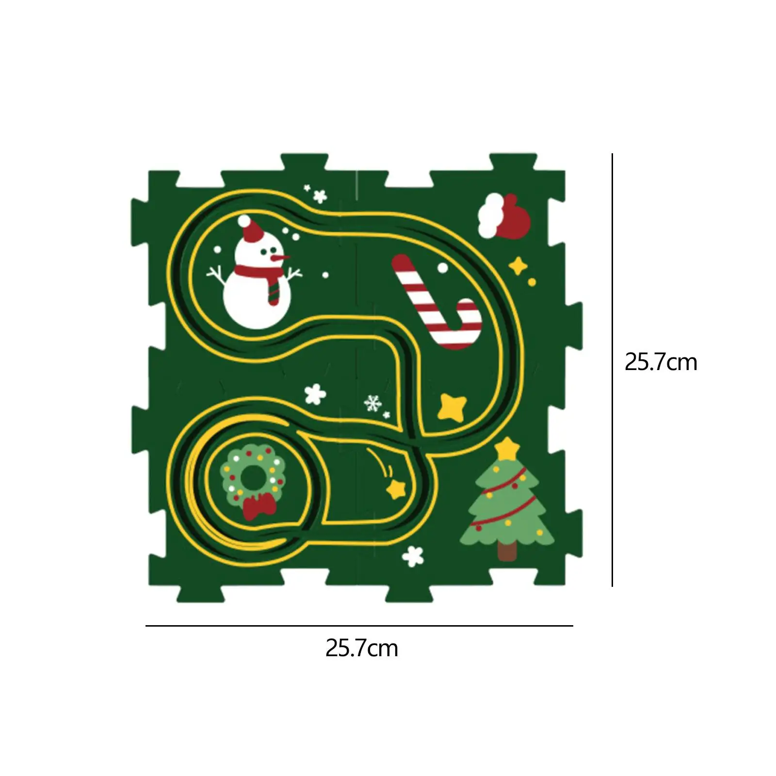 Puzzle Tracks Jigsaw Set Learning Toys Vehicle Puzzle Play Mat Jigsaw Track Toy Vehicle for Boys Toddlers Girls Children Gifts