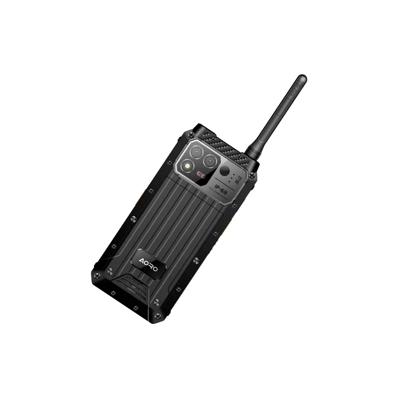Aoro M8 Walkie Talkie de largo alcance resistente al agua 6,583 pulgadas teléfono móvil FHD + 1080*2408 Walkie Talkie a prueba de explosiones