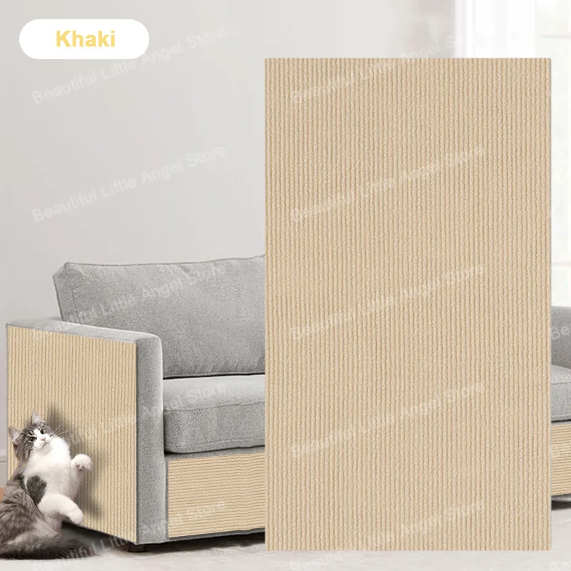 NONE Selbstklebendes Anti-Kratz-Sofa für Katzen, DIY-Kratzschutz für Katzen, Pfoten schärfen, zuschneidbarer Teppich, Kratzbrett für Katzen ﻿ Rollenlieferung 6