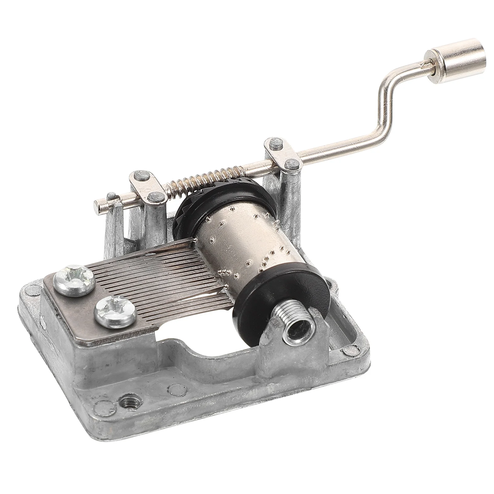 كرنك اليد آلية موسيقية استبدال حركة صندوق الموسيقى لتقوم بها بنفسك عقارب الساعة المعدنية لإصلاح جزء صندوق موسيقي صغير #6