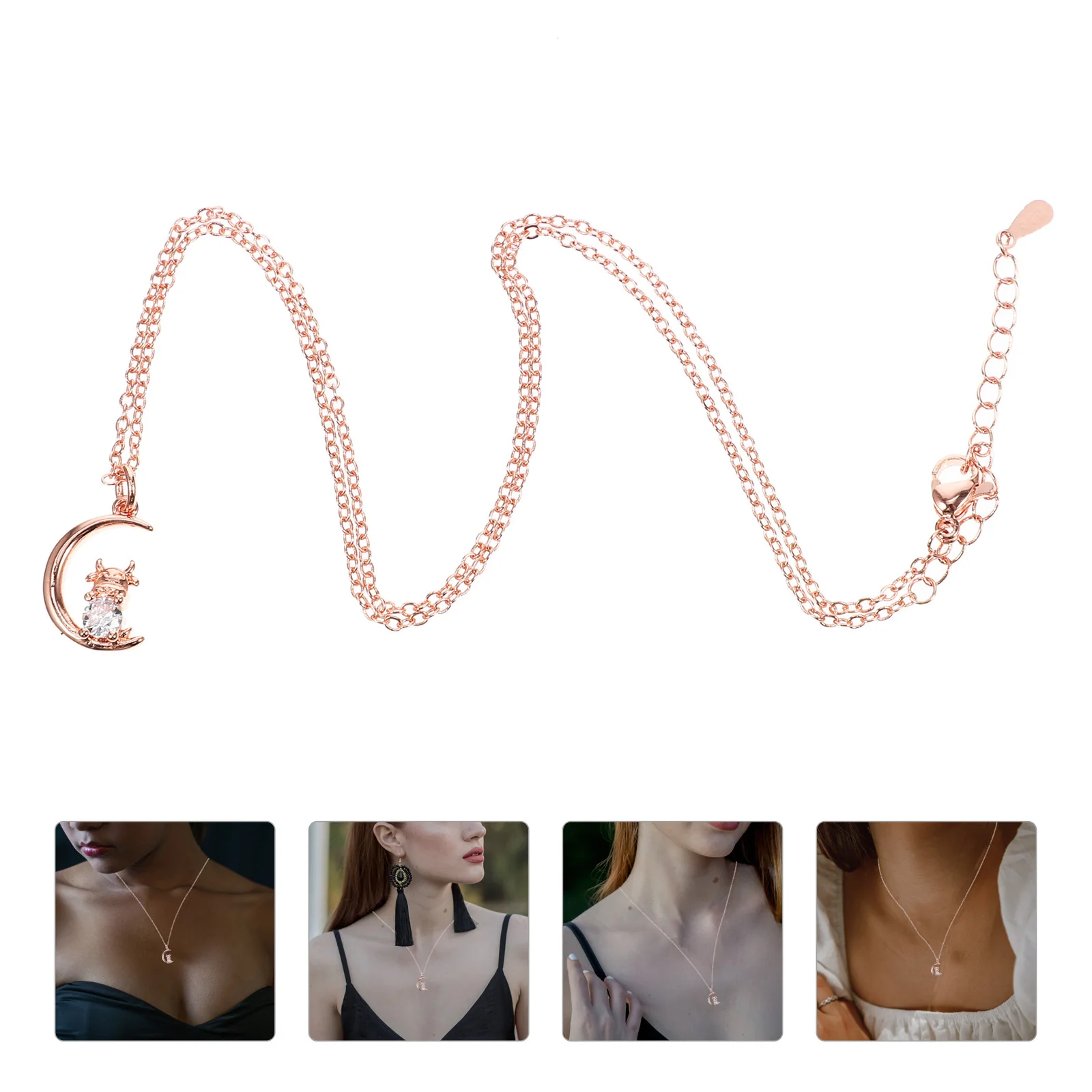 1Pc Ox Pendant Rose… - image