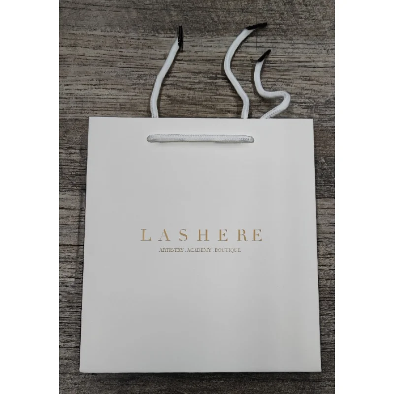 Bolsas de papel para embalaje de ropa, embalaje de zapatos negros de lujo, logotipo personalizado impreso, regalo de compras de ropa, embalaje de joyería, Pap, venta al por mayor