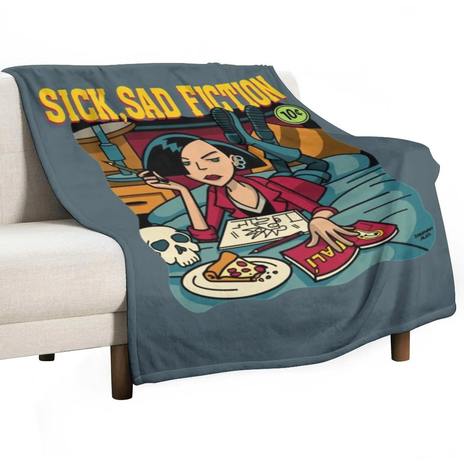 

Daria Sick Sad Fiction Throw Blanket Sofa For Baby Sofa Quilt Extra Large Throw Blankets