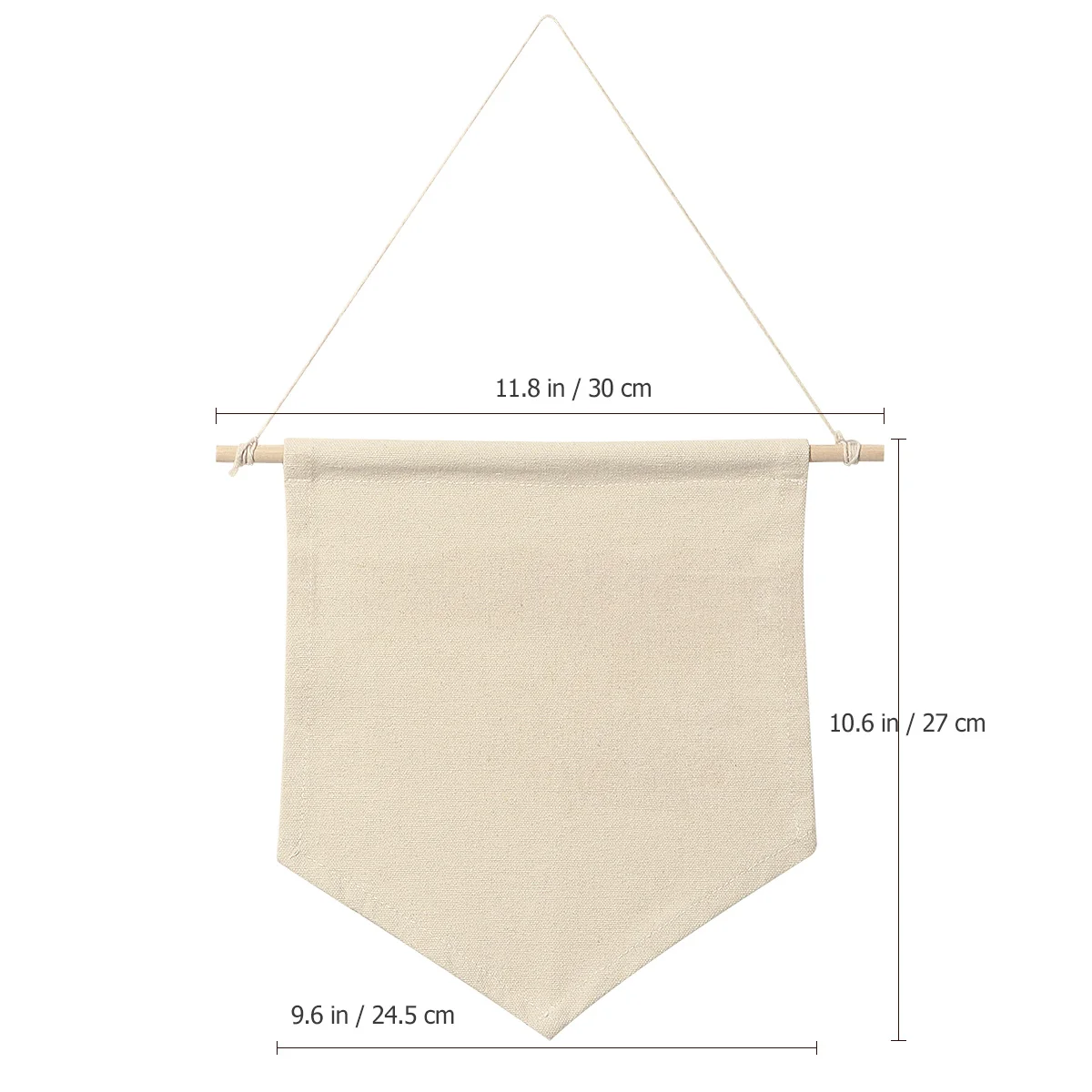 

Nordic Style Pennant Banner Pin Display Canvas For Lapel Badges Plain Art Diy Painting Embroidery Home