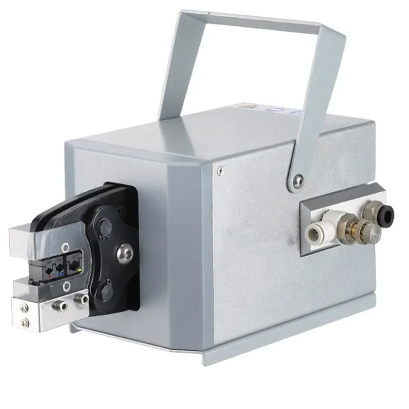 

A A Pneumatic Terminal Crimping Machine Automatic Cold Press Clamp Pneumatic Crimping Machine