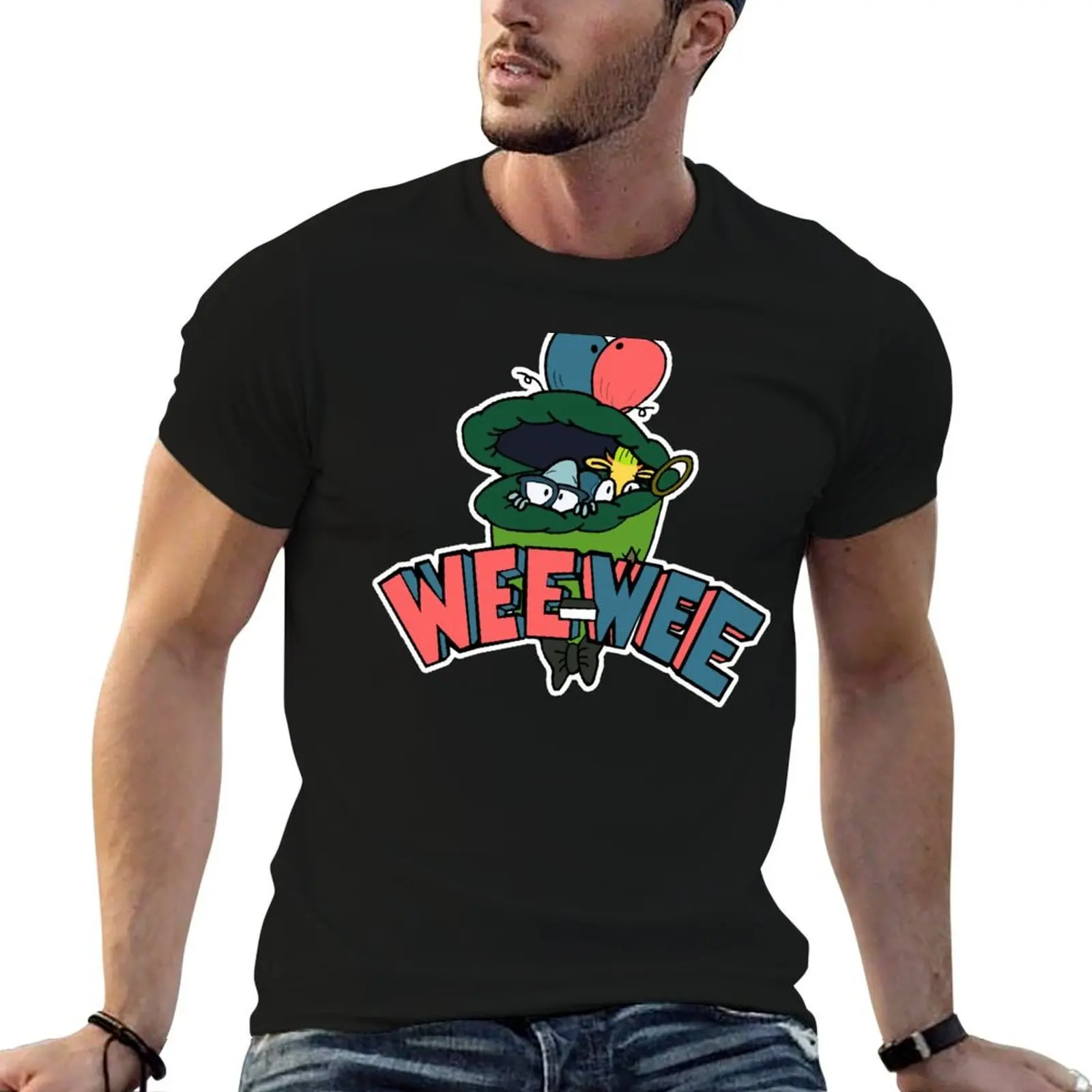 

Rocko's Modern Life: Wee Wee T-Shirt man t shirts high quality luxury brand man t shirts for men casual T-Shirt