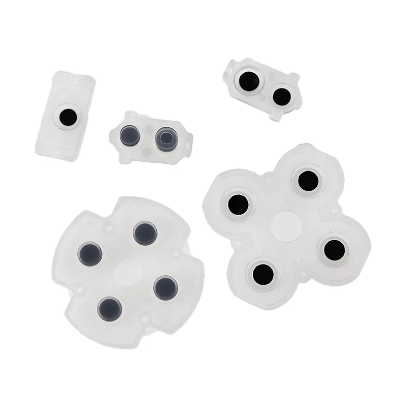 YuXi 1 Набор для PS4 проводящие клейкие кнопки сменный контроллер силиконовый Кондуктивный резиновая подкладка для кнопок резиновый коврик